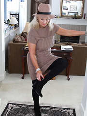 Naughty American mature lady getting ready to play